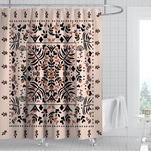 Digital Print-free Bathroom Curtain