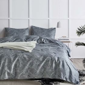 Three-piece Bedding Set Printed Home Textile (Option: 8670-260x230cm)